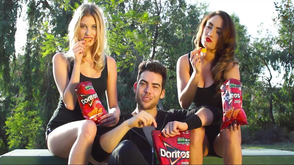 hot doritos commercial